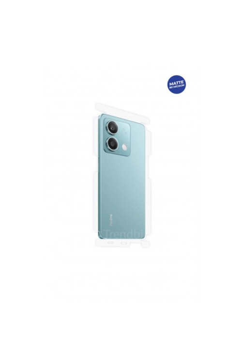Xiaomi Redmi Note 13 5G Mat Arka ve Yan Koruyucu Tpu Film