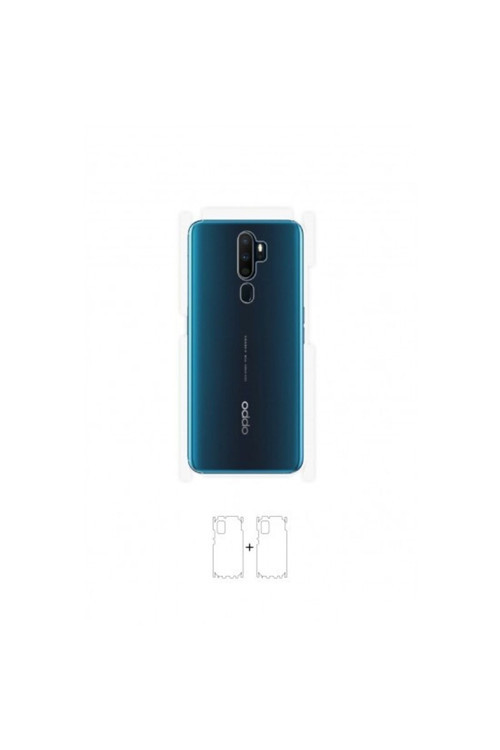 Oppo A9 2020 Arka Yan Koruyucu Darbe Emici Poliüretan Film Amerika Üretimi