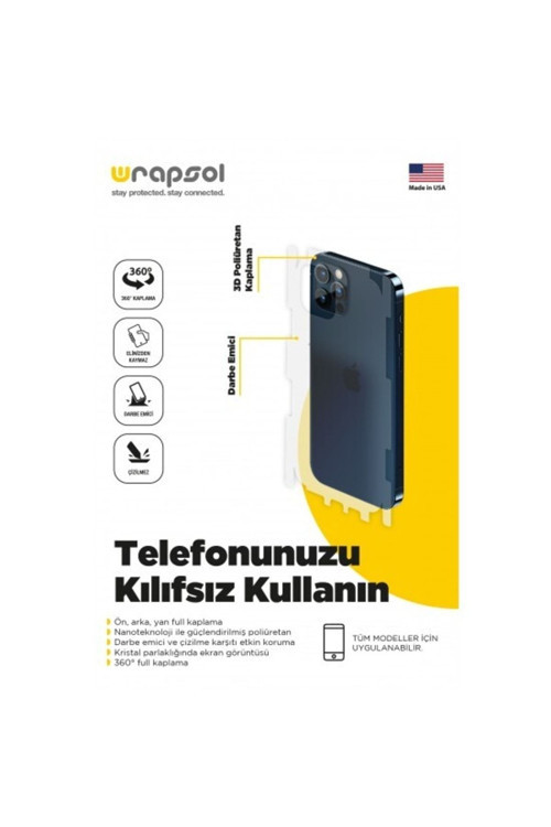 Tecno Camon 16 Arka Yan Koruyucu Darbe Emici Poliüretan Film Amerika Üretimi