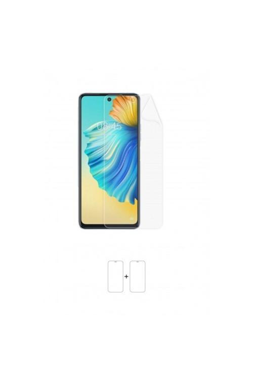 Tecno Camon 17 Pro Ekran Koruyucu Kaplama Darbe Emici Poliüretan Film Amerika Üretimi
