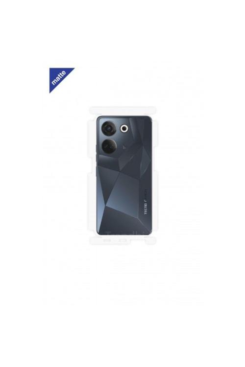 Tecno Camon 20 Mat Arka ve Yan Koruyucu Poliüretan Film
