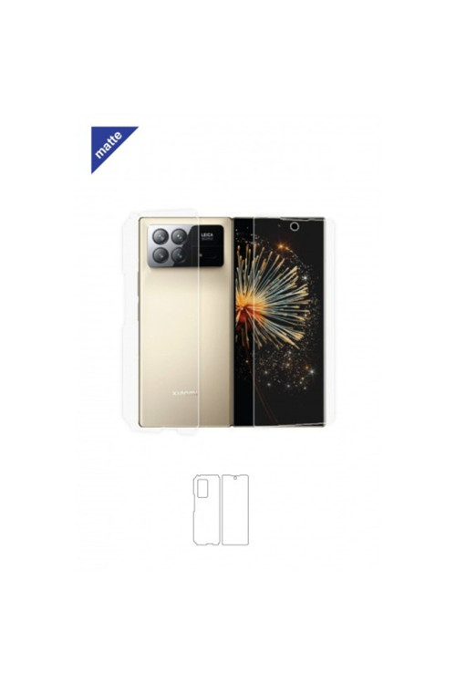 Xiaomi Mix Fold 3 Mat Arka ve Yan Koruyucu Poliüretan Film