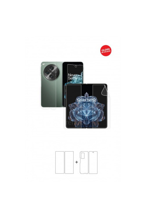 Oneplus Open Ön, Arka ve Yan 360 Derece Tam Kaplama Tpu Film