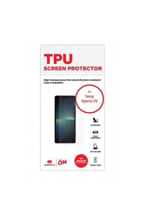 Sony Xperia 5 V Ekran Koruyucu Tpu Film