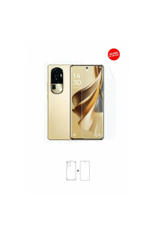 Oppo Reno 10 Pro 360 ° Full Body Ekran Koruyucu Kaplama Ön Arka Yan Darbe Emici Hd Film