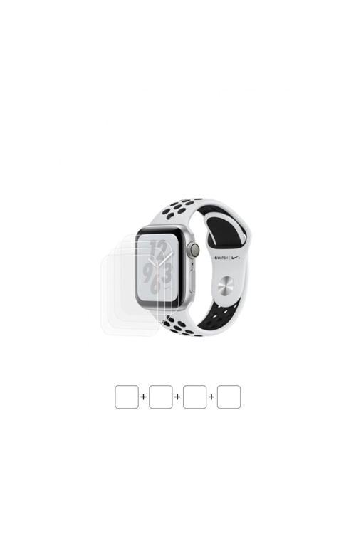 Apple Watch Nike Plus Series 4 40 mm Uyumlu Akıllı Saat Ekran Koruyucu Poliüretan Film