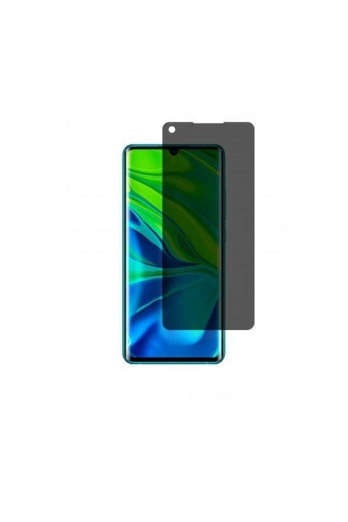 Xiaomi Mi Note 10 Mat Hayalet Ekran Koruyucu Yandan Bakınca Görünmeyen Ekran Privacy Ekran Koruyucu