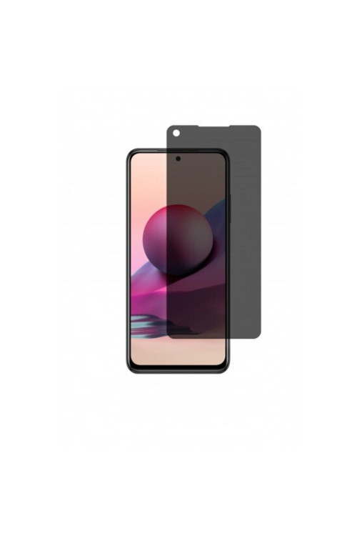 Xiaomi Redmi Note 10s Mat Hayalet Ekran Koruyucu Yandan Bakınca Görünmeyen Privacy Ekran Koruyucu