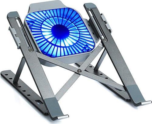 Acnbps03 Tx6X Yükseklik Ayarlı, Rgb Fanlı,11"-15,6" Uyumlu, Alümin Katlanabilir Notebook Soğutucu