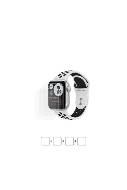 Apple Watch Nike Se 44 mm Akıllı Saat Ekran Koruyucu Poliüretan Film