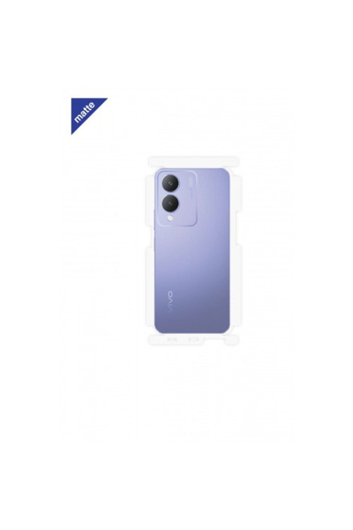 Vivo Y17s Mat Arka ve Yan Koruyucu Poliüretan Film