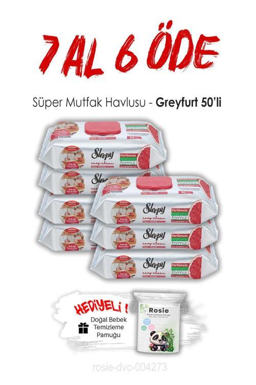 7 AL 6 ÖDE Greyfurtlu Süper Mutfak Havlusu 50'li ve ROSIE