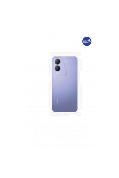Vivo Y17s Mat Arka ve Yan Koruyucu Tpu Film