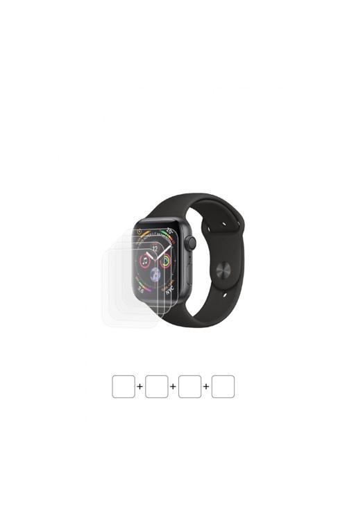 Apple Watch Series 4 44 mm Akıllı Saat Ekran Koruyucu Poliüretan Film
