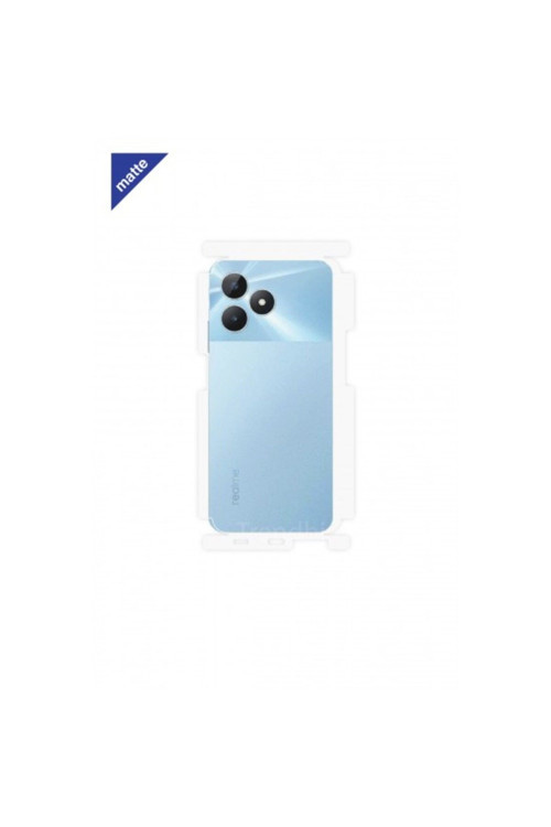 Realme Note 50 Mat Arka Yan Koruyucu Darbe Emici Poliüretan Film Amerika Üretimi