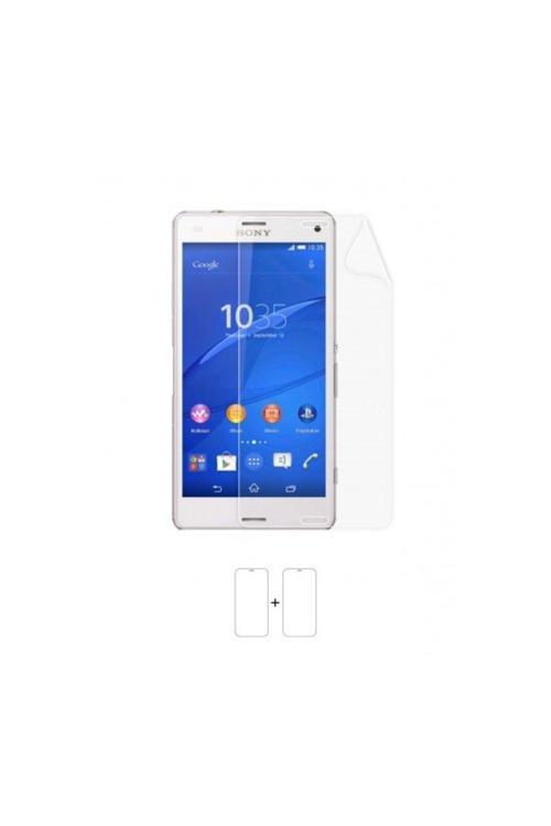 Sony Xperia Z3 Compact Ekran Koruyucu Kaplama Darbe Emici Poliüretan Film Amerika Üretimi