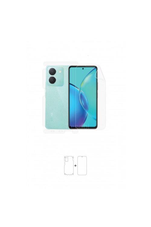 Vivo Y27s Ön, Arka ve Yan 360 Derece Tam Kaplama Poliüretan Film