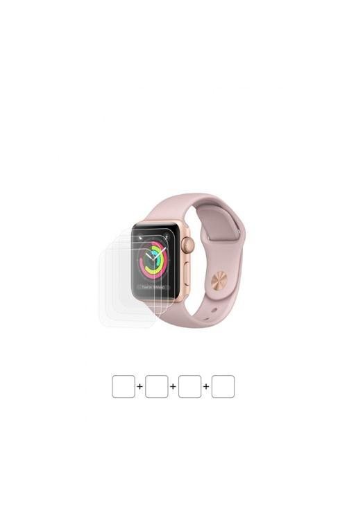 Apple Watch Series 3 Gps 38 mm Akıllı Saat Ekran Koruyucu Poliüretan Film