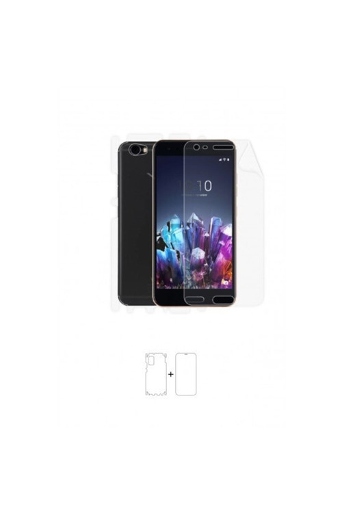 Vestel Venus Z10 360 ° Full Body Ekran Koruyucu Kaplama Ön Arka Yan Darbe Emici Poliüretan Film