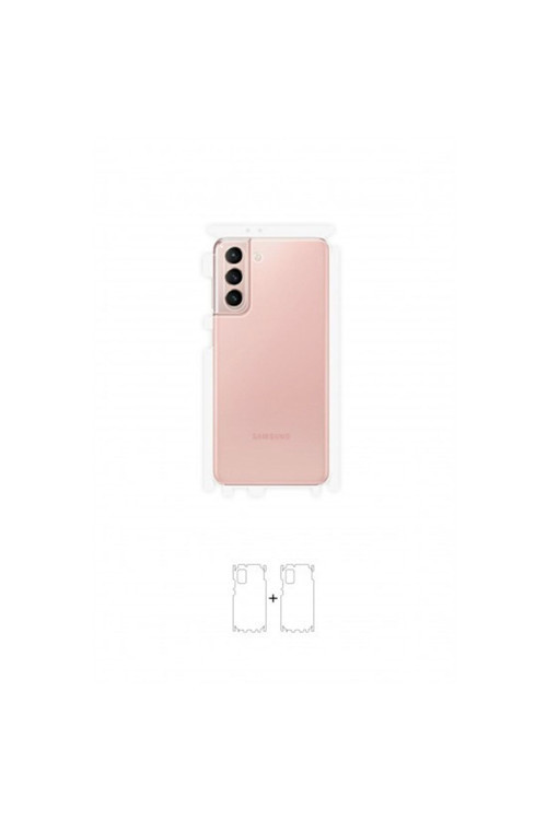 Galaxy S21 Arka Yan Koruyucu Darbe Emici Poliüretan Film Amerika Üretimi
