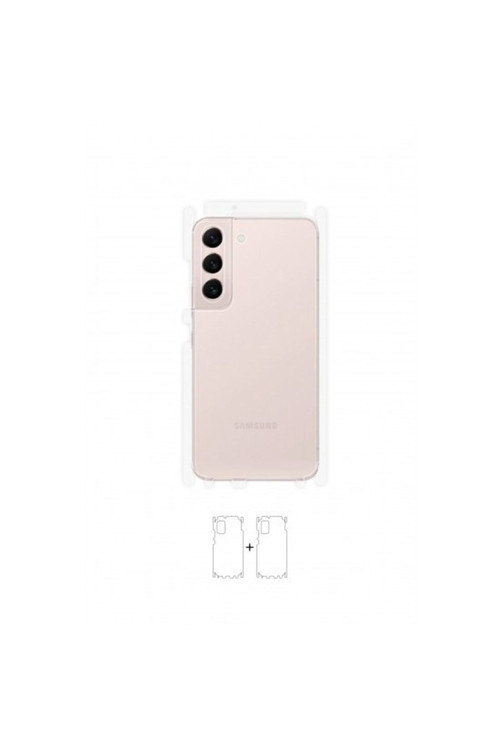 Galaxy S22 Arka Yan Koruyucu Darbe Emici Poliüretan Film Amerika Üretimi
