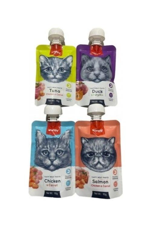 Tasty Meat Paste Taze Sıvı Kedi Ödül Maması Kedi Ödül Mamas