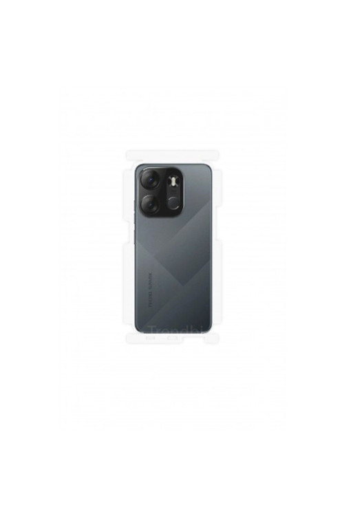 Tecno Spark Go 2023 Arka Yan Koruyucu Darbe Emici Poliüretan Film Amerika Üretimi