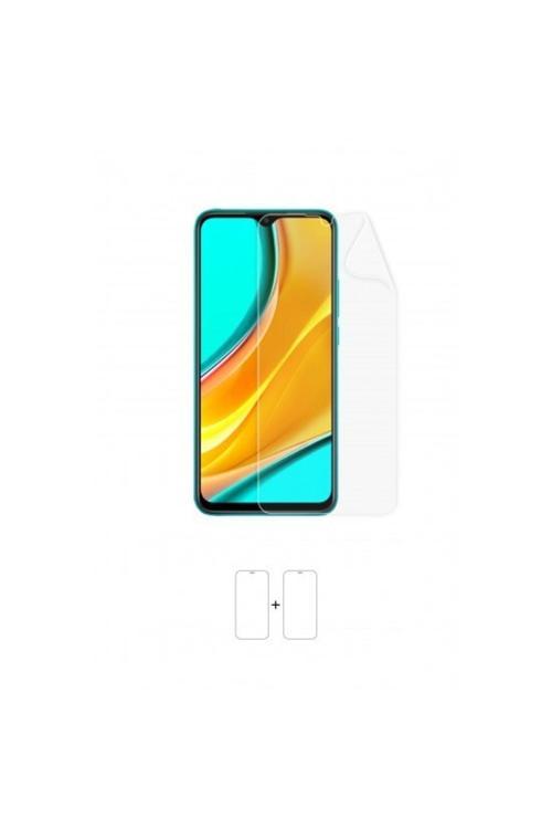 Xiaomi Redmi 9 Ekran Koruyucu Kaplama Darbe Emici Poliüretan Film Amerika Üretimi