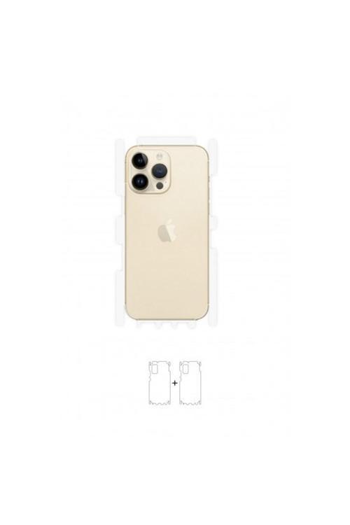 Iphone 14 Pro Arka Yan Koruyucu Darbe Emici Poliüretan Film Amerika Üretimi