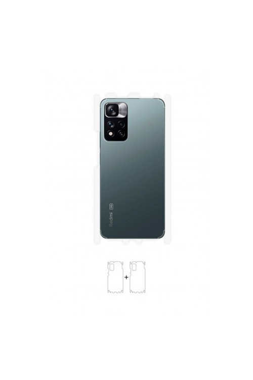 Xiaomi Redmi Note 11 Pro Plus Arka Yan Koruyucu Darbe Emici Poliüretan Film Amerika Üretimi