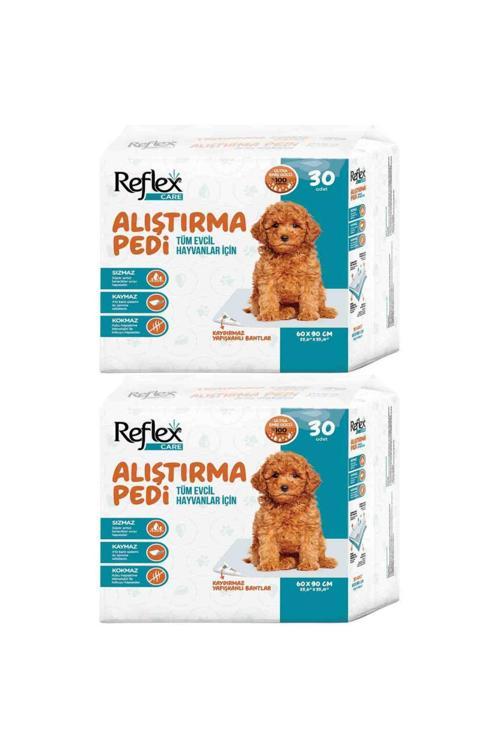 Kaydırmaz Köpek Alıştırma Pedi 60x90cm (30'lu) - 2 Paket