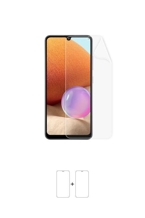 Galaxy A32 Ekran Koruyucu Kaplama Darbe Emici Poliüretan Film Amerika Üretimi