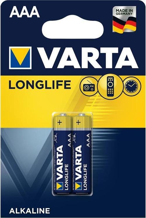 Longlife AAA İnce Kalem Pil 1-9386-00 (2 Li Paket)