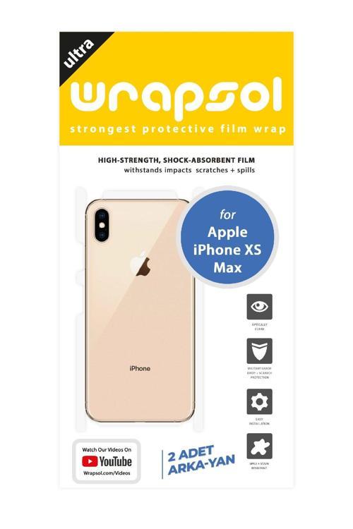 Iphone Xs Max Arka Yan Koruyucu Darbe Emici Poliüretan Film Amerika Üretimi