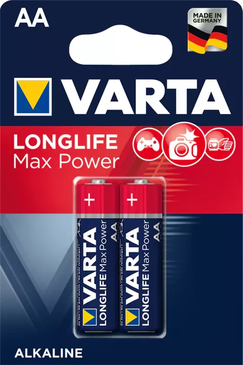Longlife Max Power Kalem Pil AA (2 Li Paket) 9411
