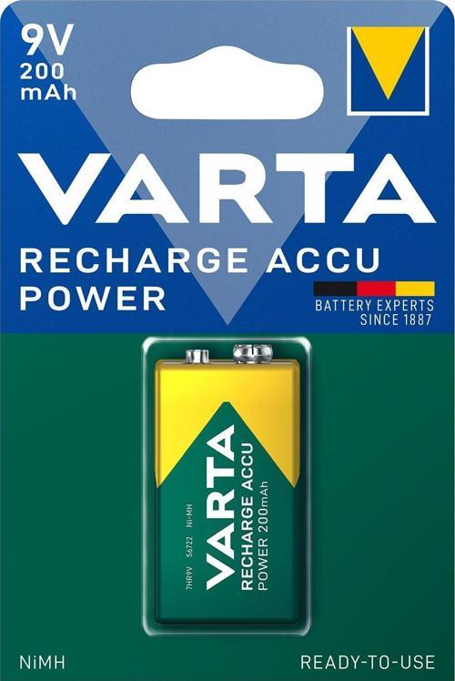 Recharge Accu Power 9V 200 Mah Pil 9393