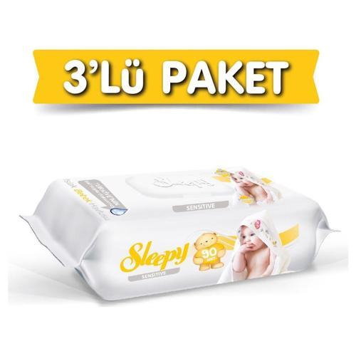 Sensitive Islak Havlu 90'lı x 3