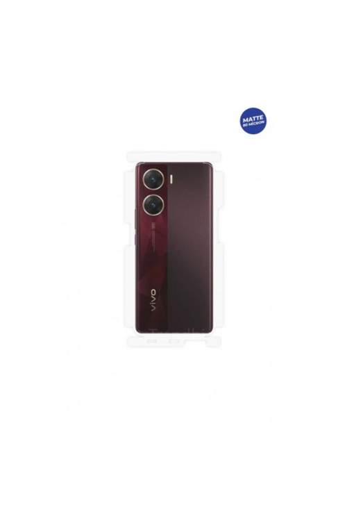 Vivo V29e Mat Arka ve Yan Koruyucu Tpu Film