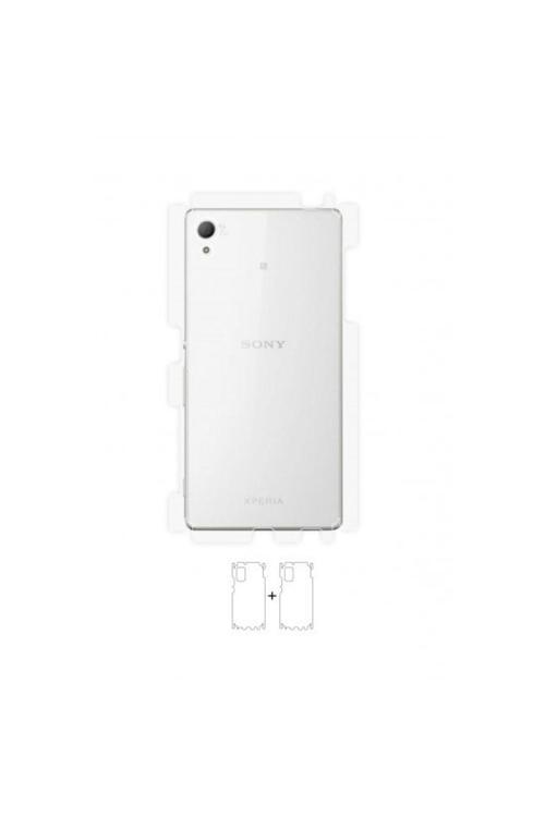 Sony Xperia Z4 Arka Yan Koruyucu Darbe Emici Poliüretan Film Amerika Üretimi