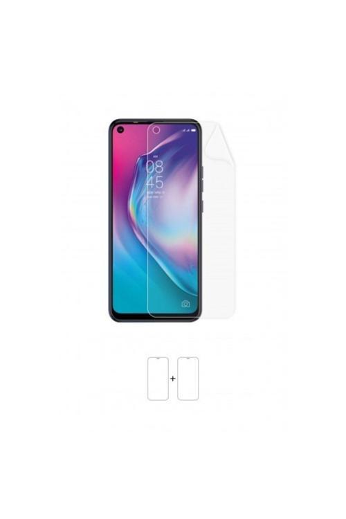 Tecno Camon 15 Ekran Koruyucu Kaplama Darbe Emici Poliüretan Film Amerika Üretimi