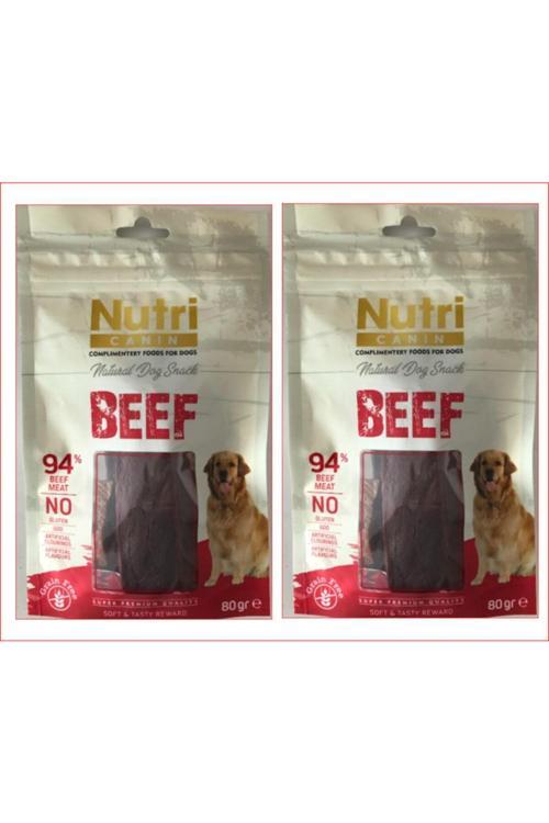 Nutrı Canın Beef Köpek Ödülü 80 Gr X 2 Adet