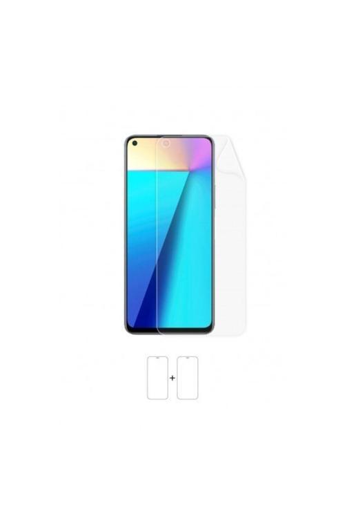 Infinix Note 7 Ekran Koruyucu Kaplama Darbe Emici Poliüretan Film Amerika Üretimi