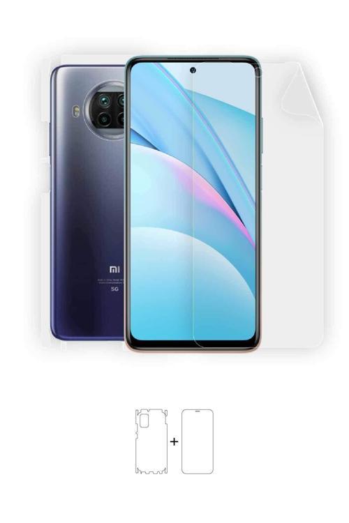 Xiaomi Mi 10t Lite 360 ° Full Body Ekran Koruyucu Kaplama Ön Arka Yan Darbe Emici Poliüretan Film