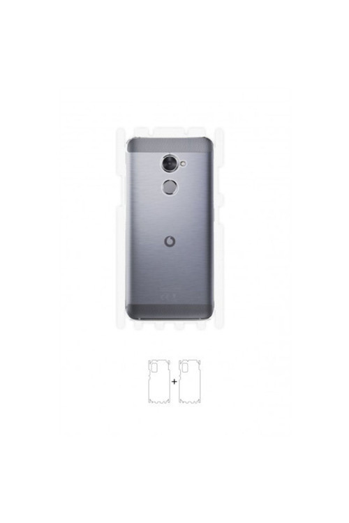 Vodafone Smart V8 Arka Yan Koruyucu Darbe Emici Poliüretan Film Amerika Üretimi