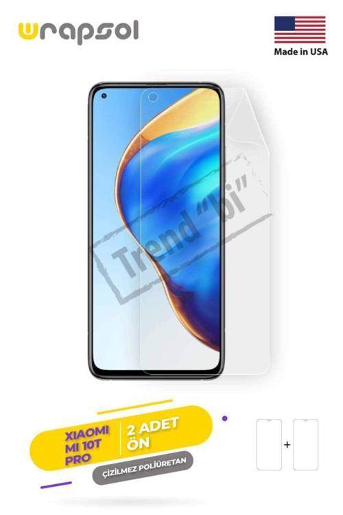 Xiaomi Mi 10t Pro Ekran Koruyucu Kaplama Darbe Emici Poliüretan Film Amerika Üretimi