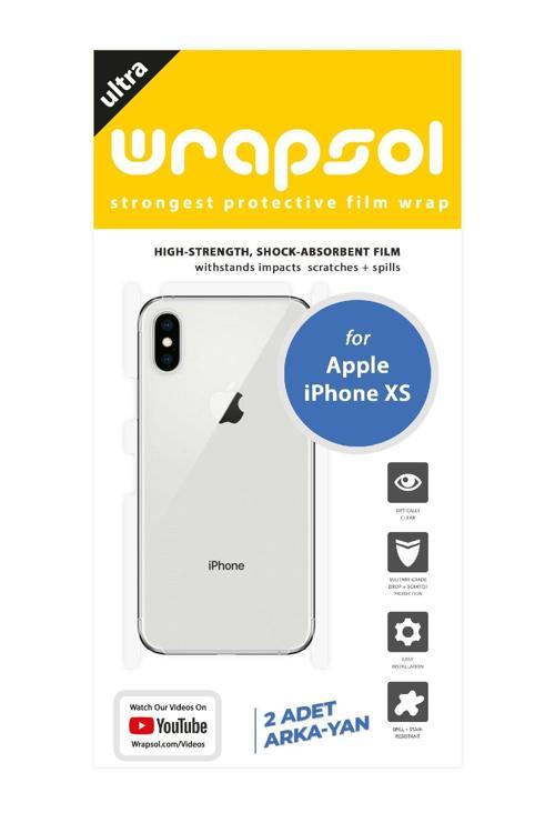 Iphone Xs Arka Yan Koruyucu Darbe Emici Poliüretan Film Amerika Üretimi