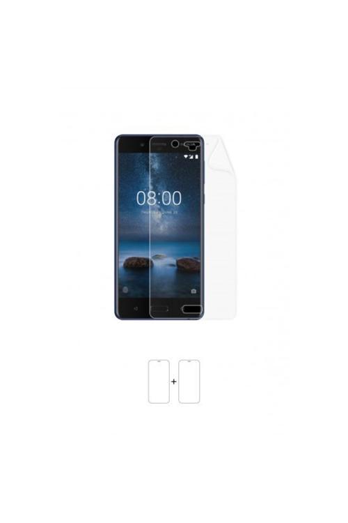 Nokia 8 Ekran Koruyucu Kaplama Darbe Emici Poliüretan Film Amerika Üretimi