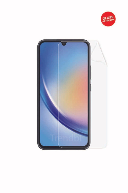 Samsung Galaxy A34 Ekran Koruyucu Tam Kaplayan Esnek Hd Film