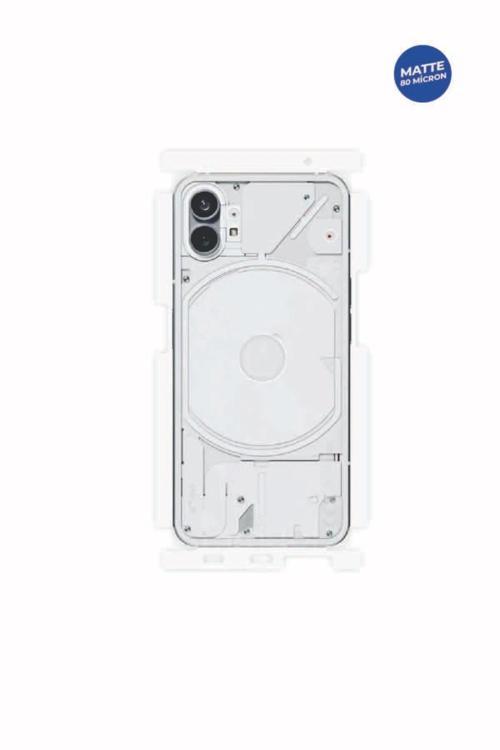 Nothing Phone 1 Mat Arka Ve Yan Kaplama Koruyucu Hd Film