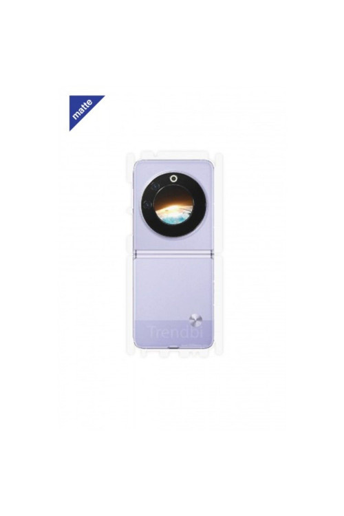 Tecno Phantom V Flip 5G Mat Arka ve Yan Koruyucu Poliüretan Film